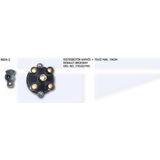Ünüvar Distrübitör Kapağı+Tevzi Makarası Kit Renault R9 Brodway