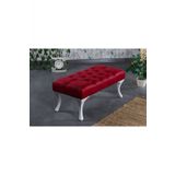Ünüvar Konsept Puf & Benç 45X90-Pls Ayak Silenebilir Kumaş Bordo