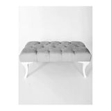 Ünüvar Konsept Puf Bench Gri 90 Cm. 1. Sınıf Silinebilir Antibakteriyel Kumaş