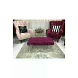 Unuvar Konsept Puf Bench - Gri Ayak 01