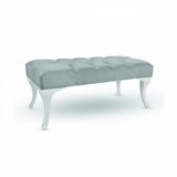 Ünüvar Konsept Puffy Home Puf & Benç 45*90-Pls Ayak Silenebilir Kumaş Gri K1