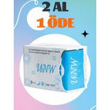 Unw 8'lı Gece Pedi - 100% İpeksi