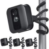 Uogw Blink XT için 3 Paket Esnek Tripod, Blink XT2, Blink Mini, Tamamen Yeni Blink Dış Mekan, Duvara Montaj Braketi, Blink Ev Güvenlik Kameranızı Her Yerde Takın - Siyah