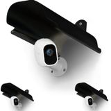 Uogw Blink XT, XT2, All-New Blink Outdoor, Arlo, Arlo Pro, Arlo Pro 2, Arlo Ultra, Dış Mekan Güvenlik Kameraları için Koruyucu Çatı, Alüminyum Alaşım Malzeme (2'li Paket, Siyah)
