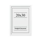 UON A4 Çerçeve Beyaz 20x30 Diploma Belge Sertifika Tekli Düz model Fotoğraf Resim Çerçeve Seti