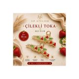 Up Atelier Çilekli Mandal Toka 11cm