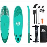 Up Balance Board Şişme Sup Board/Stand Up Paddle Board 335X84X15 cm Koyu Yeşil