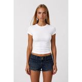 Up Trends Kadın %95 Pamuk Basic Crop Top Bluz