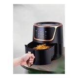 upany Air Fryer 6,5 L uyumlu Yağsız Fritöz Siyah Mi Upany XXL