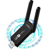 Upeka AC1300 Mbps Dual Band USB 3.0 Adaptör Kablosuz Wifi Alıc Iwindows 7/8/10/11