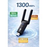 Upeka UP1300 Mbps Kablosuz Hızlı 5ghz USB 3.0 Wi-Fi Adaptör Masaüstü Laptop Uyumlu