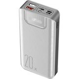 Upfull Sz-21 20.000 Mah Powerbank Taşınabilir Şarj Cihazı Yüksek Kapasite ve Pil Gücü - Beyaz