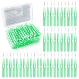 UPIQNG 60 adet diş ipi fırçası yetişkin interdental fırça itme-çekme tipi diş temizleme aracı yumuşak kürdan temizleyiciler ağız diş hijyeni fırçası diş ipi kafası