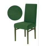 Upmall Likrali Sandalye Kılıfı, Lastikli,esnekli Sandalye Örtüsü Pitikare Desen 6ADET - 35 x 45 cm - Yeşil