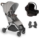 Uppa Baby Uppababy Minu V2 Cosmo Travel Sistem Bebek Arabası Stella - Black - Grey