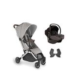 Uppababy Minu V2 Cosmo Stella Seyahat Sistem Bebek Arabası - Gümüş