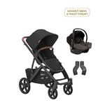 Uppababy Vista V3 Cosmo Nori Grey Seyahat Sistem Bebek Arabası