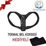 Upright Ayarlanabilir Kambur Önleyici Dik Duruş Korsesi Kemeri