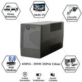 Upset Microactive 650Va 395W Line-Interactive Ups Kesintisiz Güç Kaynağı 2 Priz