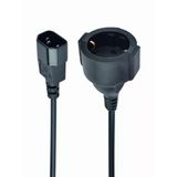 Ups/pdu C14-schuko Priz Çevirici Kablo 1.8 Metre