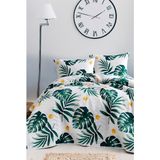 Upstyle Tek Kişilik Kapitone Yatak Örtüsü Seti Yeşil - 160 x 220 cm