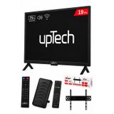 Uptech 19’’ (48 Ekran) Çanaklı / Çanaksız Wifi'li Uydu Alıcısı+Tv Askı Aparatı Hediye