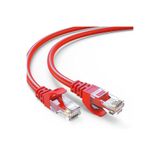 Uptech Cat6 UTP 1000Mbps 5 mt Kırmızı Ethernet Patch Modem Lan Kablosu