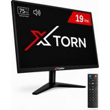 Uptech Torn 19" LED Monitör 75Hz 5ms Dahili Hoparlörlü Uzaktan Kumandalı HDMI VGA Geniş Ekran - 5 ms - 75 Hz