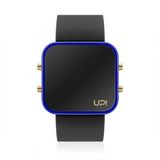 Upwatch 1305 Altın - Mavi - Siyah Unisex Kol Saati