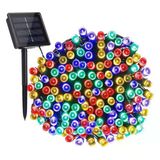 Upway Güneş Enerjili 10M Rgb 100 Led Dizin – Bahçe Balkon Teras Dekoratif Aydınlatma