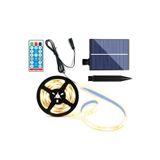 UpWay Güneş Enerjili Solar Aydınlatma 3 Metre Silikonlu Şerit Led Ev Bahçe Süsleme Dekor Günışığı