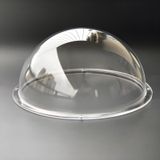 UQISOVI 8 inç 200mm Çap Şeffaf Kristal Dome Akrilik Kapak, Şeffaf Kamera Değiştirme Plastik Pleksi Cam Lens Kapağı Toz Geçirmez Güvenlik Kamerası Kubbe Kapağı, Pet Köpek Çit Pencere Işıklık Penceresi