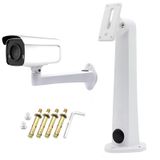 UQISOVI Evrensel CCTV Güvenlik Kamera Montajı, IP Kamera Braketi, Alüminyum Alaşımlı Kapalı Açık Duvar Tavan Montaj Tutucu Standı İzleme Döner Ayarlanabilir Braket
