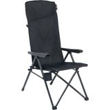 Uquip Justy Xl Comfort+ Black Edition 3 Pozisyonlu Konforlu Kamp Sandalyesi - 80 x 123 x 62 cm - Siyah