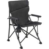 Uquip Roxy Comfort+ Black Edition Yüksek Konforlu Katlanır Kamp Sandalyesi - 63 x 90 x 58 cm - Siyah