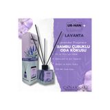 UR-HAN Cosmetics Lavanta Bambu Çubuklu Oda Kokusu 100 ml Cam Şişe