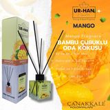 UR-HAN Cosmetics Mango Bambu Çubuklu Oda Kokusu 100 ml Cam Şişe