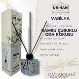 UR-HAN Cosmetics Vanilya Bambu Çubuklu Oda Kokusu 100 ml Cam Şişe