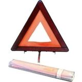 Ur073 Üçgen Reflektör Metal Ayaklı – Plastik Kutulu / Fosforlu