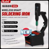 Ural Teknik Sugon 55G Kablosuz Havya Lehim İstasyonu 100-450°C Arası Sıcaklık Hızlı Isınma (C210 3 Uç)