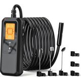 Ural Teknik Wifi Endoskop Kamera Çift Kamera 10 Metre Ip67 Şarjlı Yan Ayna Mıknatıs Ve Kancalı Motor Görüntüleme