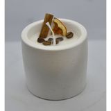 Urania Candle Urania Soya Mum Doğal Dekoratif Aromaterapi Mum - KAHVE