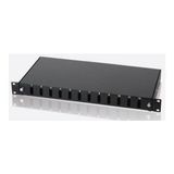 URANIUM PPR12PSCDX 12 PORT F/O SC DX RAL9005 PATCH PANEL(10F-SB1U12PSCDX-REA)