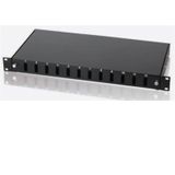 URANIUM PPR12PSCDX 12 PORT F/O SC DX RAL9005 PATCH PANEL