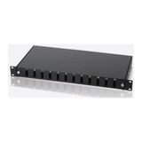 Uranium Uranıum PPR12PSCDX 12 Port F/o Sc Dx RAL9005 Patch PANEL(10F-SB1U12PSCDX-REA) - YOK