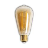 Uravas Store 1 Adet Kendal KES632 LED Rustik Ampul 6W 2700K Gün Işığı E27 Duy