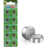 Uravas Store 10 Adet LR44 AG13 A76, G13, L1154, SR44, G13A 1,5 V Poundmax Alkalin Düğme Pil Paketi Cıva Içermeyen, Sızdırmaz, Uzun Raf Ömrü, Oyuncaklar, Ölçüm Cihazları ve Hesap Makineleri Için ile Uyumludur