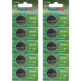 Uravas Store 10 x Poundmax 2450 CR2450 DL2450 3V Lityum Madeni Para Pilleri
