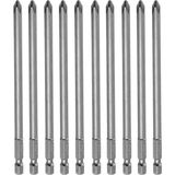 Uravas Store (10'lu Set) Mıknatıslı Yıldız Ph2 Bits Uç 150 mm 10'lu Set Kutulu Manyetik 1/4 Matkap Ucu 15 cm Uzunluk