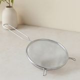 Uravas Store 16 cm Metal Saplı Tel Süzgeç (Kulaklı)